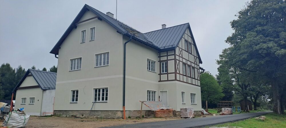 Rekonstrukce sídla polesí Nový dům 2023