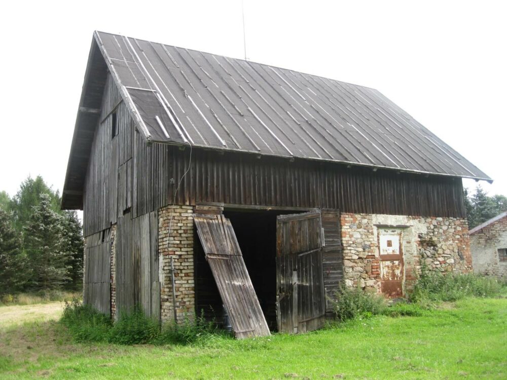 Původní stav stodoly Nový dům